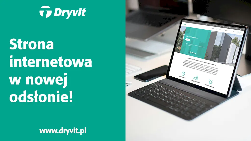 Strona internetowa marki Dryvit już dostępna w nowej odsłonie